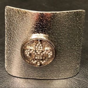 Ladies Leather Cuff Bracelet -NEW